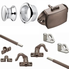 SOTECH Push-Lock Drehstangen-Schloss einseitig mit Druckknopf Caravan Möbeltür