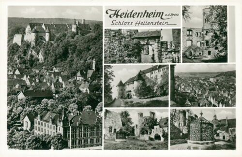 Ansichtskarte heidenheim brenz - ansichtskarte,