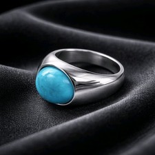 Damen-Signet Mit Türkis