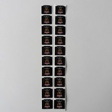 McDonald's Monopoly Codes 2025/2026 20 Stickers Neu