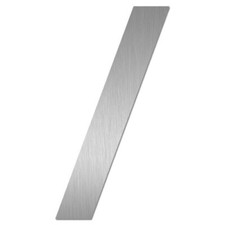 Heibi Hausnummer MIDI Schrägstrich / Edelstahl 64484-072