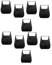 10 x Farbband für Nakajima AE800 AE830 EC800 Remstar 600 601 602 RIBBON BLACK