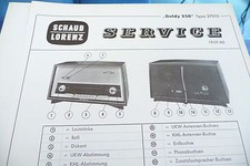 Service Manual-Anleitung für Schaub-Lorenz Goldy 250, 27010 