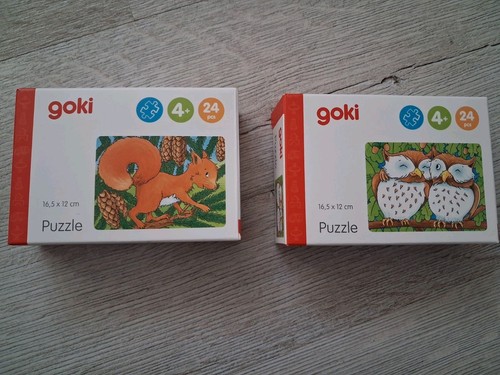 Goki holz puzzle teile - holz, 4+