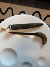 Altes Antik Messer mit echtem