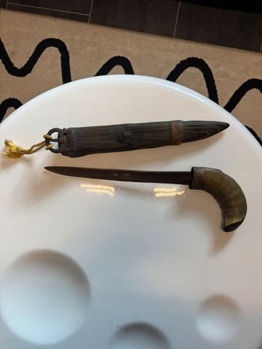 Altes antik messer mit echtem - altes,