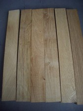 6 Eichen Leisten 4-seitig gehobelt - Bastelholz