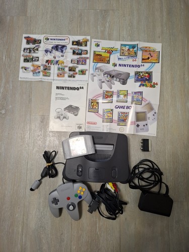 Nintendo n64 konsole - n64,