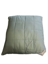 GOLDWOLKE 1 Kissen 2-farbig in hellgrün/dunkelgrün