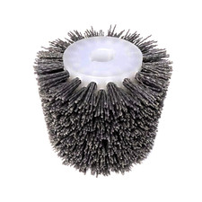 Satinierwalze Nylonbürste