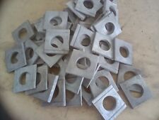 20 Stück ,M  20 , Vierkant-Scheibe Keilscheibe für U-Träger  DIN 434, Auflösung