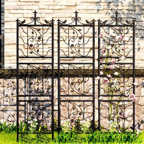 Set 195cm rankgitter - rankgitter, metall