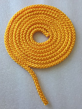 Gymnastikseil gelb 3m Springseil Fitness Hüpfseil Rope Skipping RSG Turnanzug *