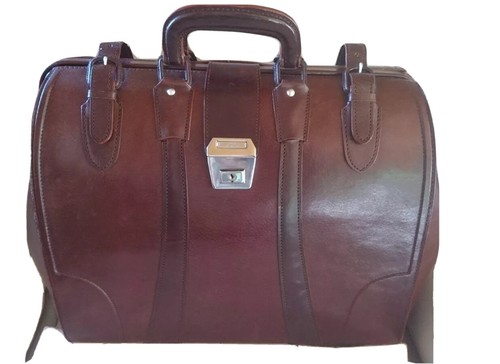 Vintage leder reise - vintage, tasche