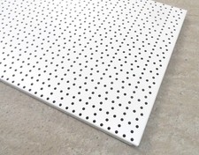 Tegometall 4x Tego Lochwand Werkstatt weiss 100 x 40 Rückwand gelocht Platten