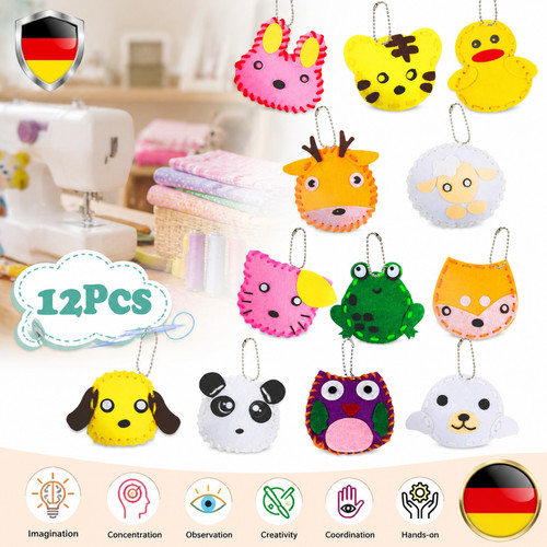 Filz nähset für kinder - filz,