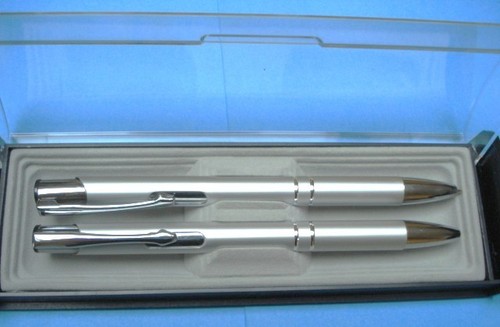 Schreibset mit metall - schreibset,