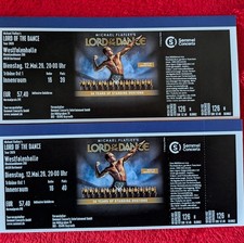 2 Tickets Lord Of The Dance - 12.05.2026 Dortmund