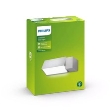 Philips myGarden ES Wandleuchte Border rechteckig Hellgrau - NEU