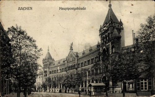 Aachen hauptpostgebäude - aachen,,