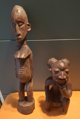 Antike afrikanische figur - antike,