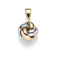 Anhänger Knoten 10,5x17mm 585