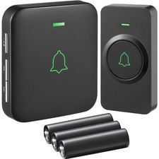 AVANTEK  Kabellose Türklingel: 300M Reichweite und 120 dB Lautstärke