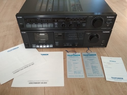 Telefunken 860 verstärker - telefunken, ha