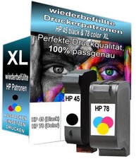 1x HP 78  1 x HP45 Drucker