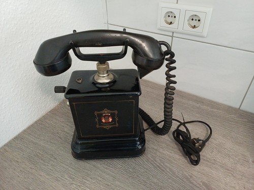 Tischtelefon handkurbel - tischtelefon,,