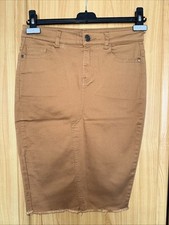 Amisu Jeansrock Bleistiftrock