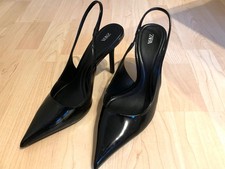 Zara Sling Pumps 41 schwarz