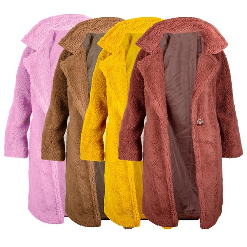 Damen teddymantel - damen,