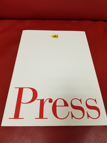 Ferrari press kit 1995 - ferrari,