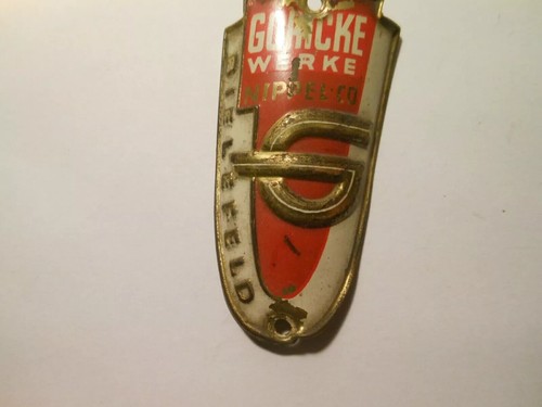 Göricke steuerkopfschild - gÖricke,