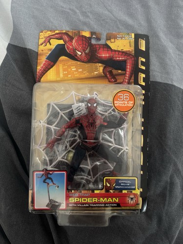 Toybiz spider man - spider-man, web-trap