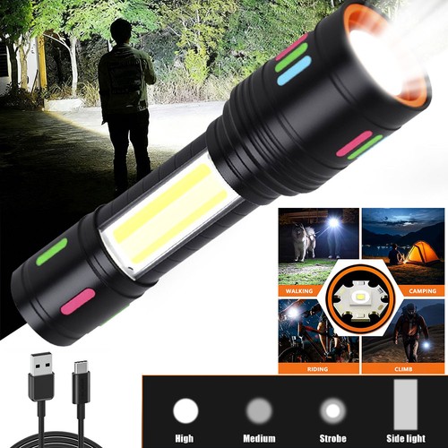 Taschenlampe led aufladbar usb - led,