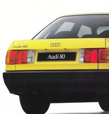 AUDI 80 YOUNG EDITION B3 Sondermodell Youngtimer Prospekt Brochure 1990 I
