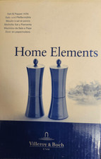 Villeroy & Boch Home Elements stylische Salz & Pfeffermühle Edelstahl NEU & OVP
