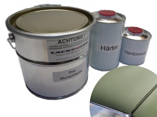Liter set autolack ral - liter, 2k