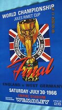 Programm Finale WM 1966 : England - Deutschland Wembley 30.07.1966 World Cup