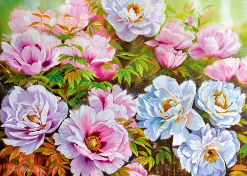 Puzzle blumenschau - (1000, t.)