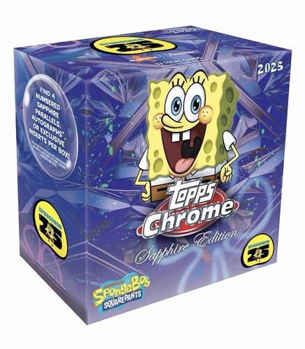 Topps chrome spongebob - topps, chrome®