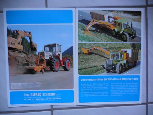Trac prospekt unimog - mb,