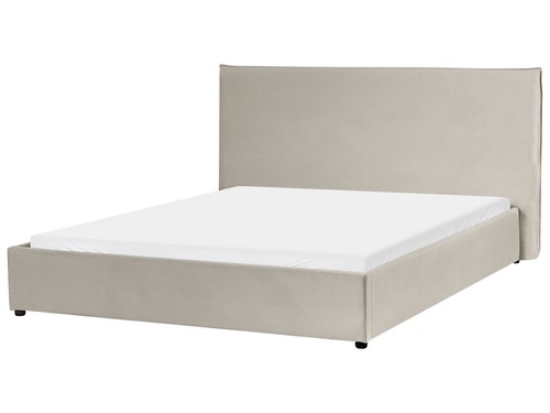 Wasserbett samtstoff beige - samtstoff, /