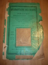 DIE VIERZIG DER TOTEN 1868