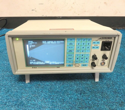 Sonomed 5500 scan - b-5500, b