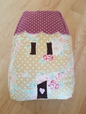 TÜRSTOPPER HAUS GENÄHT TILDASTOFF STOFF HANDMADE HANDGEFERTIGT 15 X 22 CM 815 G