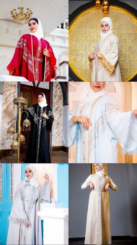 Abaya hijab kleid - hijab,