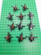 11x Lego Waffe Armbrust, Crossbow, Shooter Schwarz 20105
